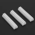 terminal blocks 3pcs white 12 way screw block electrical wire. 