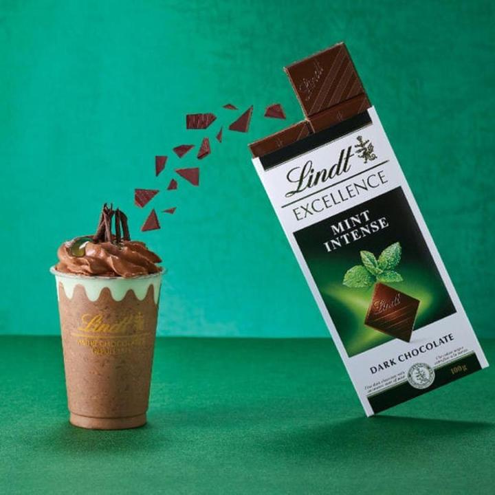 Lindt Excellence Mint Intense Dark Chocolate -100gm
