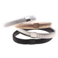 Fashion Wristband Men's Shirts Sleeve Holders Metal Arm Bands Hold Ups Garter Shroud Ring Men Bracelet Elastic Hoop Armband Mzea. 