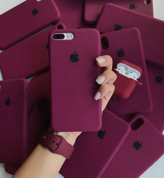 Apple%20iPhone%207%20Plus%208%20Plus%20Luxury%20Shockproof%20Liquid%20Silicone%20Case%20Back%20Cover%20Maroon%20White%20Black%20-%20Image%209