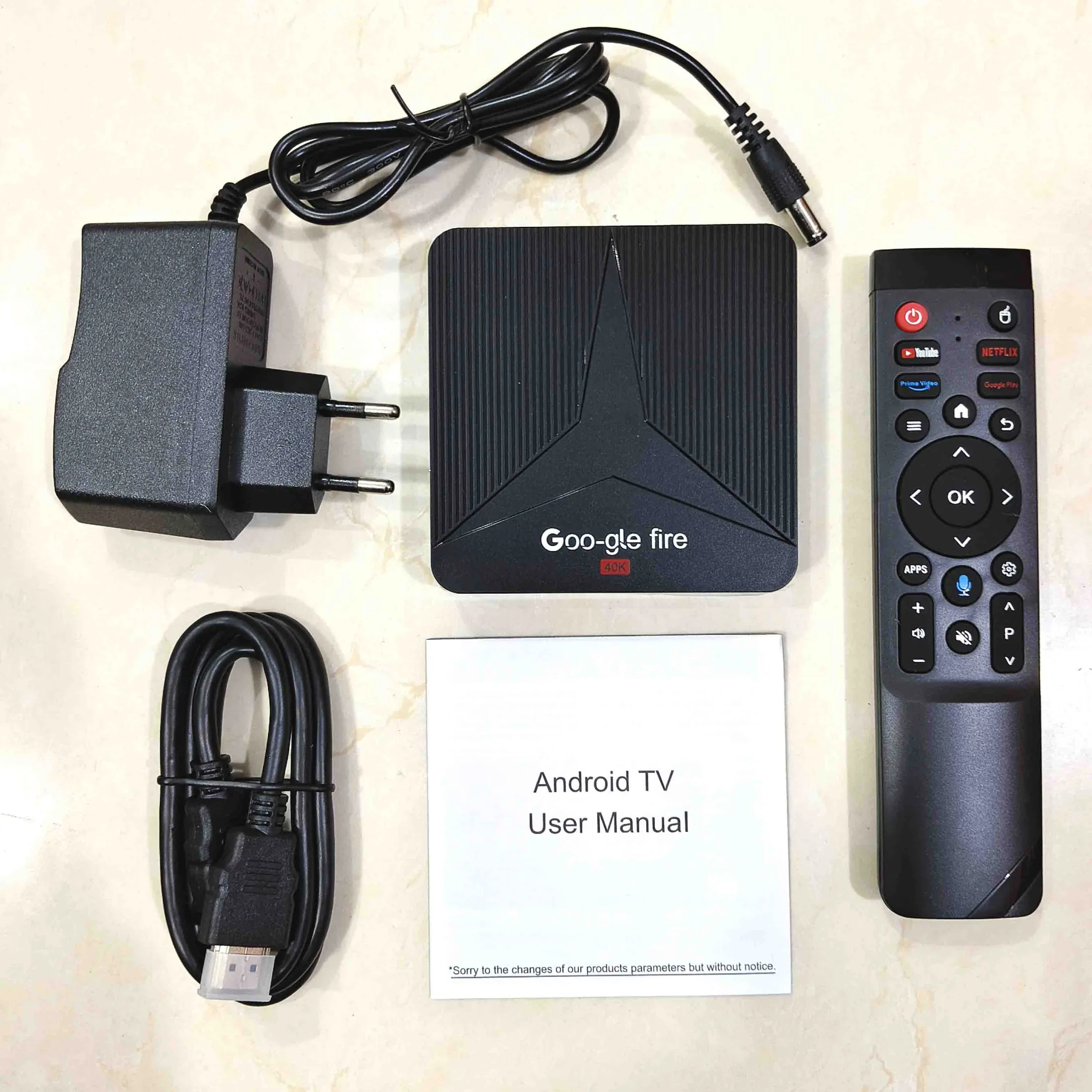 Google Fire Smart Android TV Box | 40K UHD Streaming, Voice