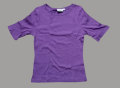 Girls T-Shirt Rib Fabric T-Shirt. 