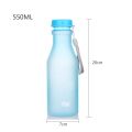 550ML Sport Water Bottle For Children Unbreakable Frosted Sport Kettle Outdoor Portable Leak-proof Water Juice Bottle With Rope. 