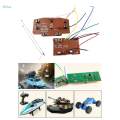 2Pcs Remote Control 27MHz Circuit Radio and Receiver Board Set.