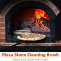 Pizza Oven Brush Barbecue Wooden Handle Scraper Cleaning Household. 