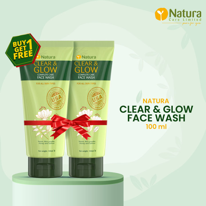 Natura%20Clear%20and%20Glow%20Complete%20Care%20Face%20Wash%20100ml%20(Buy%201%20Get%201%20Free)%20-%20Image%202