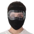 Windproof Anti Dust Full Face Masks Cycling Ski Breathable Masks Eye Shield HD Anti Fog Goggles Hood Cover Winter Warm Hat Caps. 