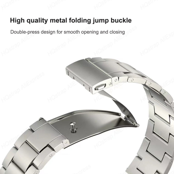 Titanium%20Stainless%20Steel%20Strap%20for%20Samsung%20Galaxy%20Watch%206%20Classic%2043%2047mm%2040/44mm%20Band%20for%20Galaxy%20Watch%206%205%204%20No%20Gaps%20Wristband%20-%20Image%204