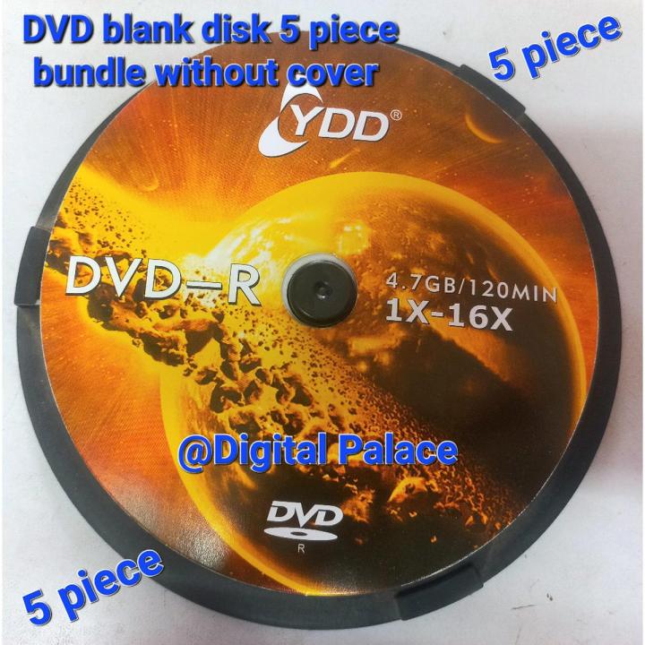 YDD DVD Blank Disk 4.7GB 5 piece roll