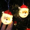 3M Christmas Decorations Christmas Decorations Santa Claus Snowman LED Light String Garland Tree Ornaments For Home Decor Xmas Navidad 2024 New Year. 
