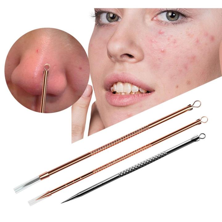 1pes Stainless Steel Pimple Removal Needle Kit Tool, Blackhead Removal Needle, Acne Remover - 8cm Long