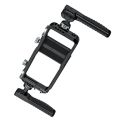 Universal Smartphone Video Rig with Handles 67mm Filter Adapter- Phone Cage Included.