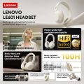 Origina Lenovo LE601 Gaming Headset Over-Ear Wireless Bluetooth 6.0 Headphones IMAX-level 360° Stereo Sound Long Endurance Foldable.