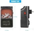 RC Room Heater Fireplace Flame for Bedroom Bathroom Office Home Indoor. 
