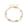 Modyle Bohemia 2pcs/set Anklets for Women Foot Accessories 2024 Summer Beach Barefoot Sandals Bracelet ankle on the leg Female. 