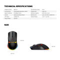 FANTECH WG7V2 CRYPTO II Wireless Gaming Mouse.