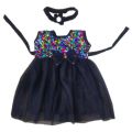 New Baby Girls Fashionable Premium Quality Beautiful Party Dress With Belt. 