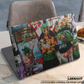 One Piece Manga Series Monkey D. Luffy Straw Hat Laptop Skin & Laptop Sticker Waterproof Removable Sticker For Any Kind of Laptop - (10.5X15.5 Inch) - LSKN4317 - Sticker Buster. 