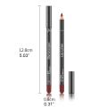 6 12Pcs/Set Waterproof Pencil Lipstick Set Pen Matte Lip Liner Long Lasting Makeup Pens Easy to Wear Non-stick Cup карандаш для. 