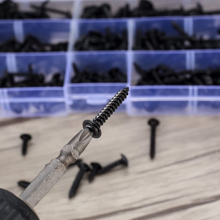 240%20Pcs%20Black%20Self%20Tapping%20Wood%20Screws%20Assortment%20Kit%20-%20Image%207