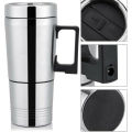 【Thriving】 12V 300ML Coffee Bottle Boiling Heater Electric Heating Cup.