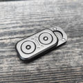 Owl Push Slider Fidget Slider Toy Adult Metal Fidget Toy Finger Push Spin Coins Decompression Toys EDC Gear Haptic Slider Gift. 