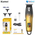 Kemei KM-J03 Professional Hair Clipper and Beard Trimmer for Men. 