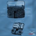 F199 Drone: 360° Intelligent Obstacle Avoidance 8K HD Camera with EIS Gimbal, Brushless Power, Intelligent Obstacle Avoidance, WiFi FPV, Colorful LED Lights. 