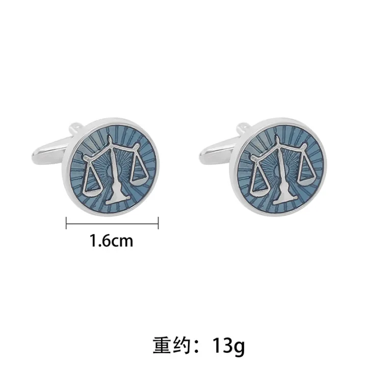 Scale%20Symbol%20French%20Cufflinks%20Pair%20for%20Lawyer/Law%20Professions%20(1%20Pair)%20-%20Image%205