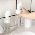 Soap Foaming Bottle Facial Cleanser Foam Maker Bottle with Silicone Clean Brush Portable Facewashing Mousse Foam Bottles.