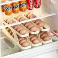 Double-Layer Egg Dispenser Automatic Roll-Down Egg Storage Rack Slide Egg Carton Refrigerator Egg Basket Kitchen Countertop Egg Holder Dshop. 