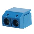 2-Pin Screw Terminal Block Connector 5.08mm Pitch Panel PCB Mount, 20Pcs.