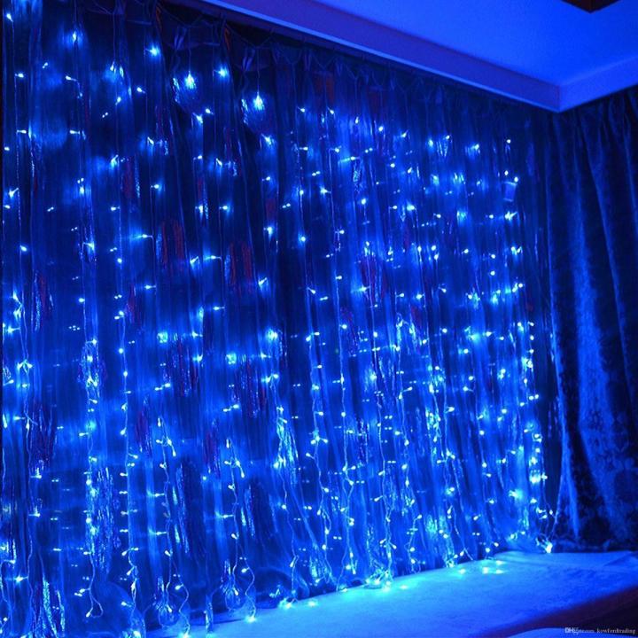 Blue decorative lights hotsell