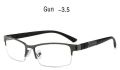 -1 -1.5 -2 -2.5 -3 -3.5 -4 -4.5 Myopia Glasses Men Retro Metal Frame Square Students Myopia Glasses Frame For Women 2020.