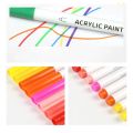 21/25 Color Permanent Acrylic Paint Marker Pens for Fabric Canvas , Art Rock Painting, Card Making, Metal and Ceramics, Glass. 