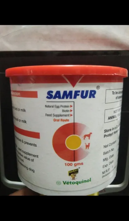 Generic Vetoquinol Samfur Protein Powder for Dog, 100g | Daraz.com.bd