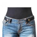 【VisioN Shop】Unisex Buckle-Free Elastic Belt For Jeans Free Stretch Waist Belt Women Men No Buckle Adjustable Belt. 