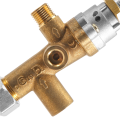 Gas Patio Heater Control Valve Thermocouple Sensor Dump Switch Knob Propane Lpg Fire Pit Control Safety Pilot Port Set. 
