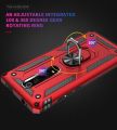 xprmy for Redmi K20/K20 Pro/Xiaomi 9T/9T Pro phone Case Luxury Armor Shockproof TPU PC 2 in 1 360 Degree Rotating Holder Ring Back Cover.