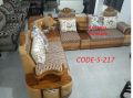 Chittagonge segun wood er conner sofa set S-217.