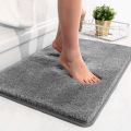 Thick velvet super absorbent bathroom door mats, non-slip bedroom mats, bathroom carpets, kitchen mats Bathroom Carpet High-hair-40cmx60cm.