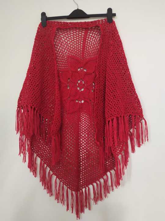 Handmade%20Crochet%20Scarf//%20Women%20Tassel%20Shawls%20knit%20Sweater//%20Winter%20tops%20-%20Image%202