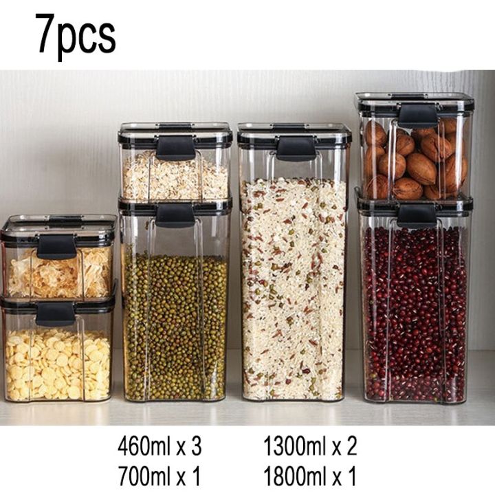 Food%20Storage%20Kitchen%20Containers%20Plastic%20Box%20Jars%20for%20Bulk%20Cereals%20Kitchen%20Organizers%20for%20Pantry%20Organizer%20Jars%20With%20Lid%20Home%20Set%20-%20Image%203