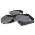 Set of Three Springform Pans Chocolate Cake Bake Mould Mold Bakeware Round Heart Square Shape Kitchen Accessories Baking Tools. 