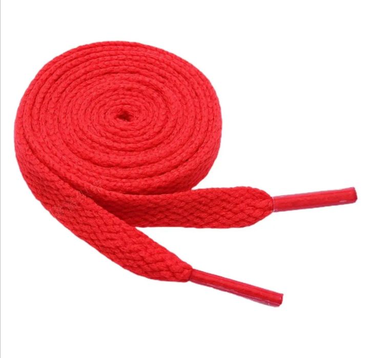 Lofarlace/Shoelece/Shoe lace/Bootlace/Jutar fita-Red