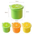Making Ice Box Cylinder Ice Cube Mold Lemon Pattern Easy To Demold Ice Cube Maker with Lid Making Ice Cup. 