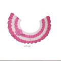 Kushikata design throat. Dress for Girls pink and white. 