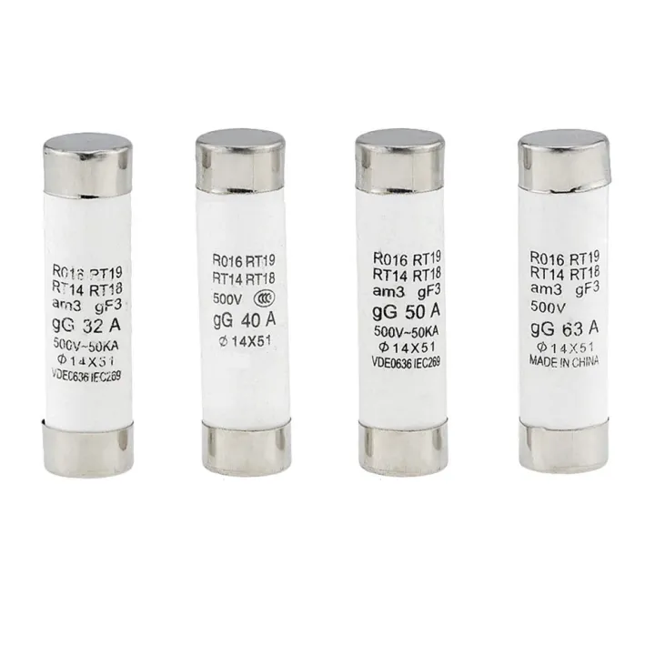 5PCS%20Long%20Cover%2014X51%20Ceramic%20Fuse%2032A%2040A%2050A%2063A%20Fusible%20Enlace%20RT18%20R016%2014*51%20Fuse%20Core%20-%20Image%206