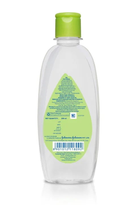 Johnsons%20Baby%20Hair%20Oil%20200ml%20India%20Enriched%20With%20Avocado%20Oil%20And%20Pro%20Vitamin%20B5%20For%20Soft%20Healthy%20Looking%20Hair%20-%20Image%207