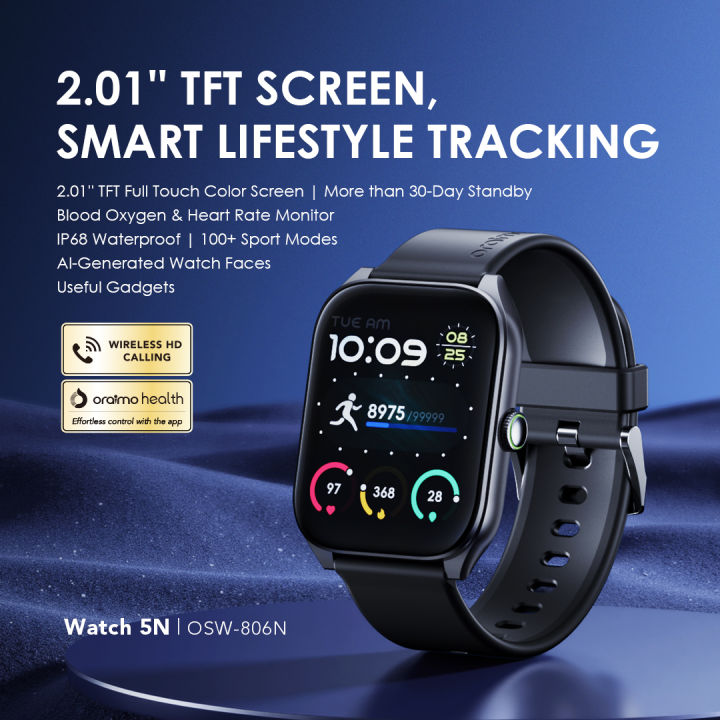 smart watch 2.01 inchfull touchscreen Bluetooth hands-free call smart watch